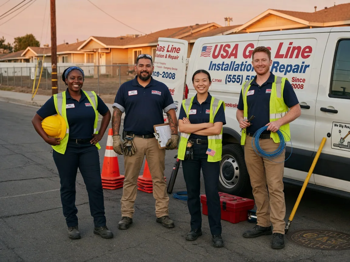 Gas Line Installation company in Seaford, DE
